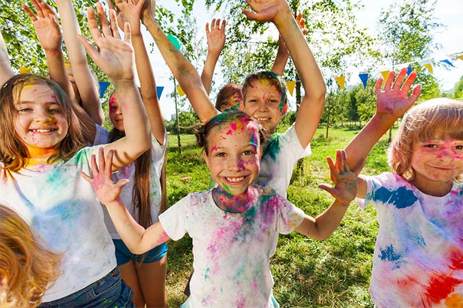 activité manuelle au club enfants