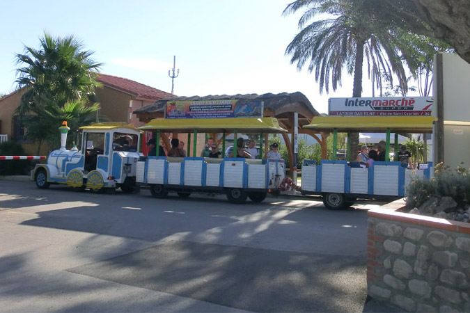 le petit train de Saint Cyprien