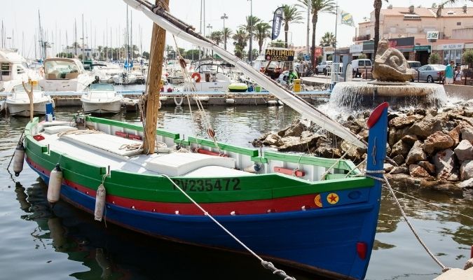 visite du port à leucate