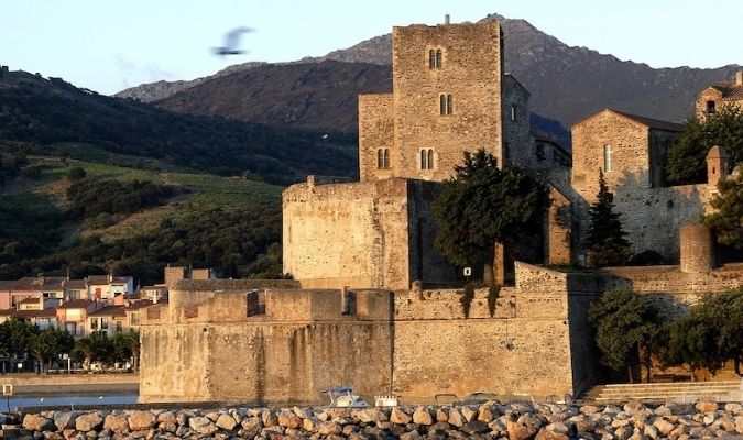 visite du chateau royal à Coullioure